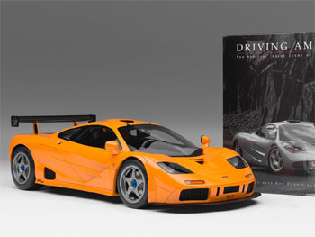 McLaren F1 LM + Gordon Murray signed Copy of Driving Ambition